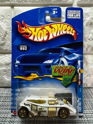 Hot Wheels Twin Mill II 2 из 4 2002 коллекционный номер 092 He-Man белый - Изображение 1 из 4