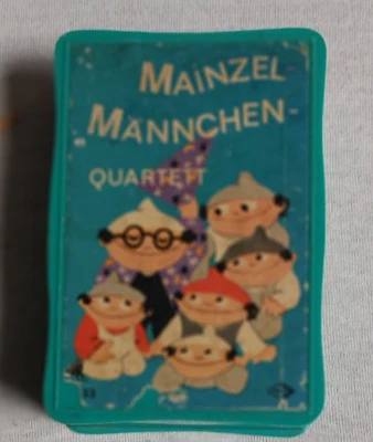Mainzelmännchen Quartett Vintage Kartenspiel 1970er Jahre – komplett / selten - Bild 1 von 4