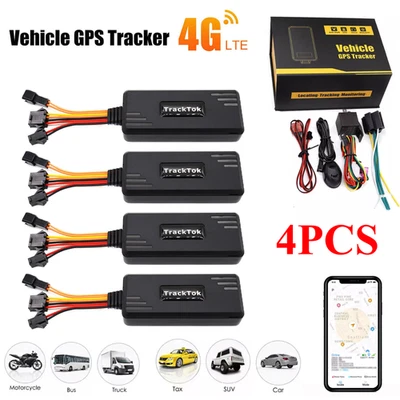4G Car GPS Tracker GSM GPRS Real Time Tracking Device Locator for Truck Vehicle - Image 1 of 4