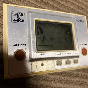 Nintendo Game & Watch VERMIN Handheld LCD Retro Electronic Game - Picture 1 of 1