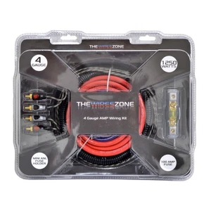 Car Audio 4 Gauge Flexible Wire  Cable Complete Amplifier Install Wiring Amp Kit - Picture 1 of 13