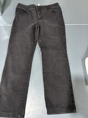 Chico’s Ladies Black Jeans - Size 2 / l - Image 1 of 4