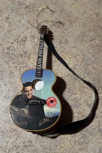 ELVIS PRESLEY Ornamento musicale per chitarra suona "That's All Right" - Foto 1 di 2