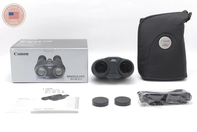 [NEAR MINT in BOX w/Case] Canon 10x30 IS II Stabilization Binoculars From JAPAN - Image 1 of 4