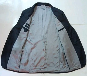 GIORGIO ARMANI Wool Silk Men Blazer Jacket Made in Italy Size 50 IT/ 40 US Slim - Picture 1 of 17