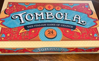 Tombola: The Traditional Italian Game of Chance - Board Game 24 Players READ - Image 1 of 4