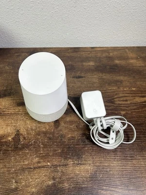 Google Home Smart Speaker – Original Model with Google Assistant (White) - Used - Image 1 of 4