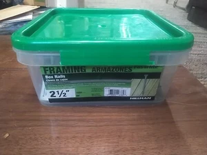 Hillman Fas-N-Tite Framing 8d Box Nails 2-1/2" 1550PCS New In Box 461882 - Picture 1 of 1