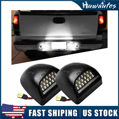 LED License Plate Light For GMC Yukon Sierra 1500 2500 Chevy Tahoe Silverado Foto 1 de 4
