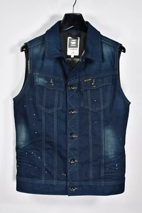 G-Star Slim Tailor S/Less Jkt Men's Denim size M - Picture 1 of 7