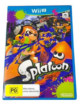 Splatoon Nintendo Wii U PAL *Complete*  - Image 1 of 2