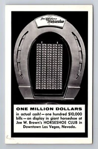 Las Vegas NV-Nevada, One Million Dollars, Advertising, Vintage Souvenir Postcard - Bild 1 von 2
