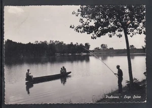 Cartolina Pralormo Lago Spina ANIMATA A3898 - Picture 1 of 1