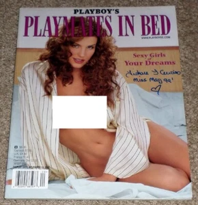 TISHARA COUSINO Signed Autographed 2000 Playboy's Playmates In Bed Cover - Picture 1 of 4