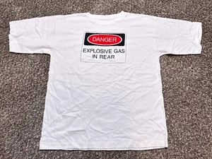 Shirt Erwachsene XXL weiß schwarz rot respektlos Herren - Bild 1 von 8
