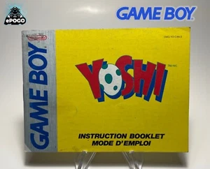 Folleto de instrucciones manual auténtico de Yoshi (Nintendo GameBoy GBC) ENVIADO HOY - Imagen 1 de 2