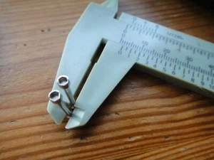 x2 ORIS screws bar pin tube TT1 Skeleton Engine Date band strap bracelet # 7668 - Picture 1 of 4
