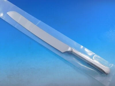 Greenbrier by Gorham Sterling Wedding Cake Knife HH w/Stainless Custom 12 1/4" - Image 1 of 4