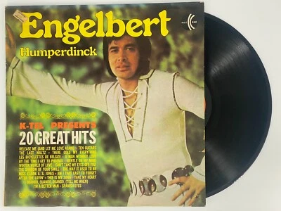 Engelbert Humperdinck – 20 Great Hits Vinyl LP Australia K-Tel – NA 517 - Image 1 of 4