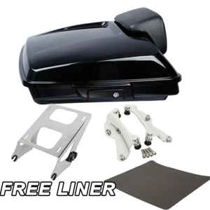 Razor Trunk Mount Rack Docking Pad Fit For Harley Electra Glide 14-Up - Picture 1 of 12