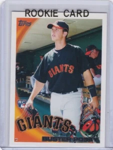 BUSTER POSEY ROOKIE CARD 2010 Topps #2 San Francisco Giants Baseball MLB $$ RC - Picture 1 of 2