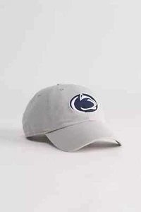 '47 Brand Penn State Nittany Lions Clean Up Hat Grey - Picture 1 of 5