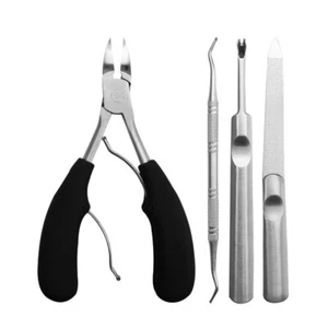 Premium Toenail Clippers Large Heavy Duty Toe nail Clippers for Thick or Ingrown - Picture 1 of 9
