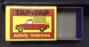 Vintage TAP TAP Empty Safety Matches Box - Picture 1 of 3