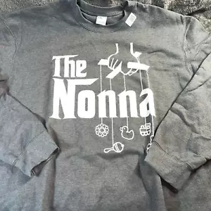 The Nona Godfather Motto Langarm Pullover Damengröße 2X - Bild 1 von 9