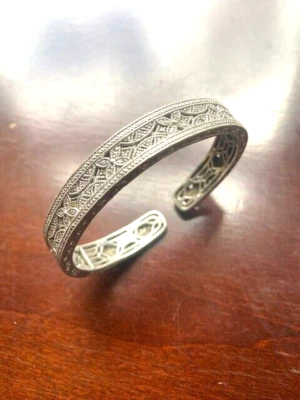 FINELY MADE 925 STERLING SILVER AND 0.25 CARAT DIAMOND BRACELET - Image 1 of 4