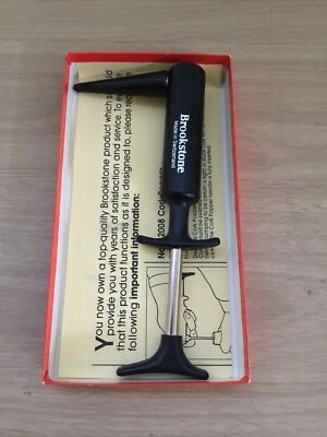 Botella de vino Brookstone hecha en Suiza bomba de aire presión corcho popper en caja Foto 1 de 4