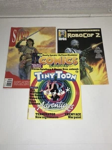 Lot of 3 Comic Magazines - Strip, Robocop 2, Comic Scene - Marvel - Bild 1 von 8