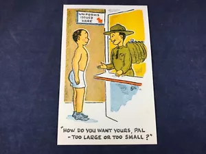 W3-76 ALTE MILITÄRPOSTKARTE - ARMEE UNIFORM AUSGABE - Bild 1 von 2