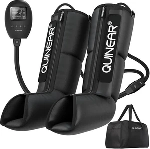 QUINEAR Leg Recovery System for Athletes Massager Circulation and Pain Relief - Picture 1 of 7