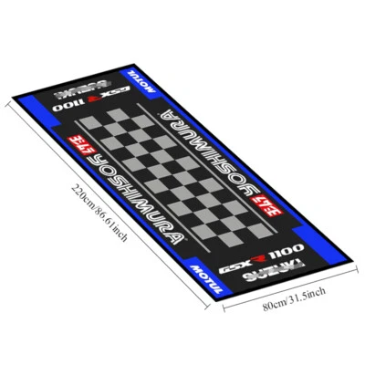 Alfombrilla de garaje para Suzuki GSXR1000R 1100 alfombrilla de piso para taller hogar Foto 1 de 4