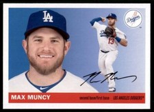 2020 Archives Base #54 Max Muncy - Los Angeles Dodgers