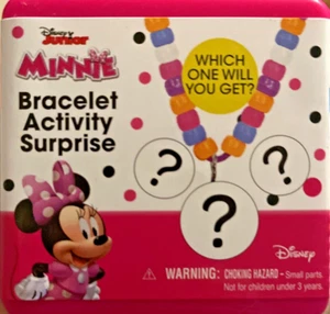 Minnie Mouse Bracelet Activity Surprise Blind Box Craft Kit New - Picture 1 of 3