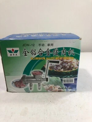 Picadora de carne de aleación de aluminio de montaje en mesa manual de alta resistencia NUEVO Foto 1 de 4