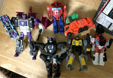 Transformers toys figure Lot Bulk Bundle Set Optimus Primal Apehead direct hit Cover