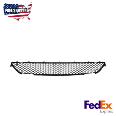 Bumper Grille Black Front Center Fits 2012-2013 Mercedes Benz S550 S350 - Image 1 of 4
