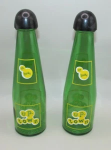 Vintage Faygo Up-Town Soda Bottle Salt & Pepper Shakers UpTown - Picture 1 of 5