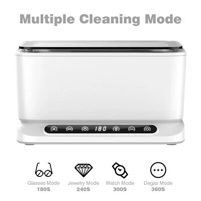 SWAREY 800ML Ultrasonic Cleaner Ultra Sonic 4 timers 4.5KHz Jewellery Cleaning Tank
