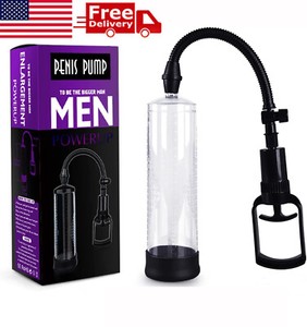 Vacuum Penis Pump for Male ED Enhancement Erectile Enlargement Penis Enlarger BG