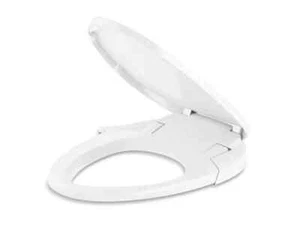 NUOVO Kohler 98804-0 Purewash Sedile WC Bidet Manuale Allungato Bianco Doppia Bacchetta - Foto 1 di 8