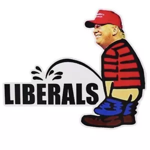 TRUMP BUMPER STICKER DECAL 3.5 X 3.5 inch republican - Picture 1 of 1