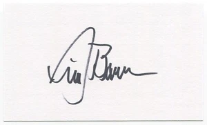 Jim Barr Signed 3x5 Index Card Autographed Signature San Francisco Giants MLB - Picture 1 of 2