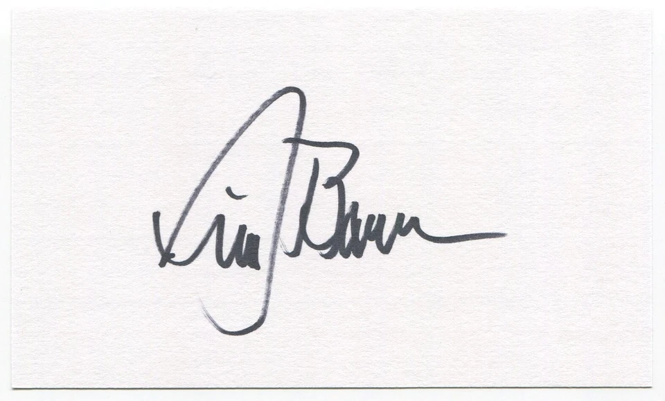 Jim Barr Signed 3x5 Index Card Autographed Signature San Francisco Giants MLB - Image 1 of 2