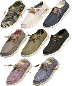 NORTY Women's Loafers - Slip-Ons - Casual Boat Shoes - Lace-Up Slip On Shoes Wom - Picture 1 of 11