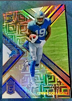 ‼️MINT *13/15* 2017 Elite Kenny Golladay BLUE🔵ESCHER RC Ebay 1/1 #193 - Image 1 of 4