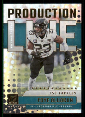 2023 Donruss Production Line #19 Foye Oluokun - Image 1 of 2